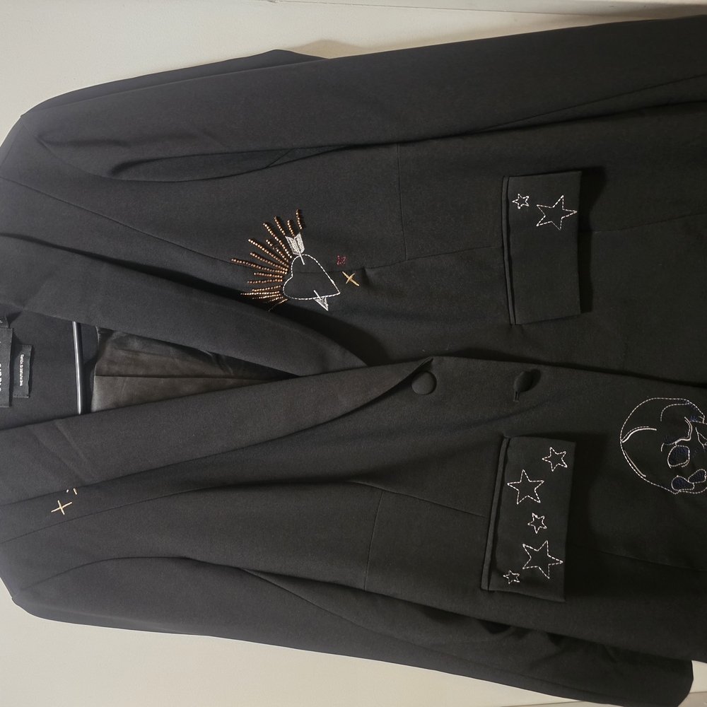 Wicked Cool Black Blazer By TORRID OX 12W 14W